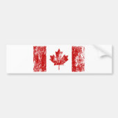 Autocollant De Voiture Fierté de drapeau du Canada (Devant)