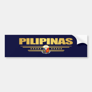 Autocollant De Voiture "Fierté des Philippines"