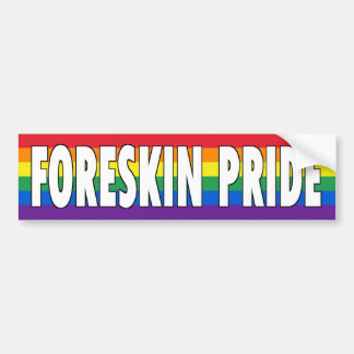 Autocollant De Voiture Fierté Foreskin (6 couleurs)