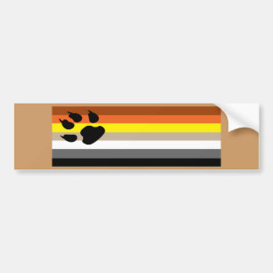 Autocollant De Voiture Fierté gaie d'ours