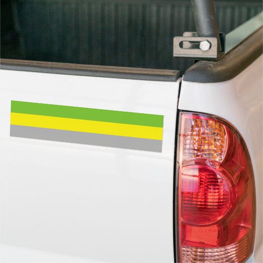 Autocollant De Voiture Fierté lithromantique (Sur camion)