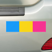 Autocollant De Voiture Fierté pan (En voiture)