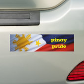 Autocollant De Voiture fierté pinoy (En voiture)