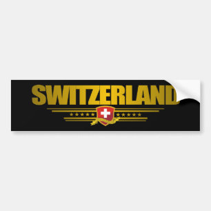 Autocollant De Voiture "Fierté suisse "