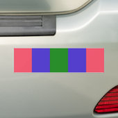 Autocollant De Voiture Fierté trigender (En voiture)
