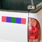 Autocollant De Voiture Fierté trigender (Sur camion)