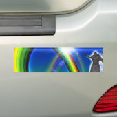 Autocollant De Voiture Figure de mystère au Stargate interdimensionnel (En voiture)