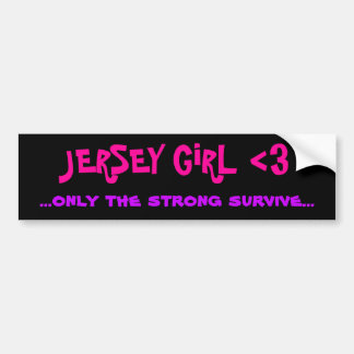 Autocollant De Voiture Fille du JERSEY