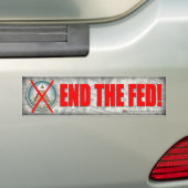 Autocollant De Voiture Finissez le Fed Bumpersticker (En voiture)