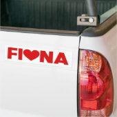 Autocollant De Voiture Fiona Love (Sur camion)