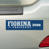 AUTOCOLLANT DE VOITURE FIORINA POUR LE PRÉSIDENT 2016 (En voiture)
