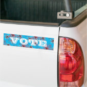 Autocollant De Voiture Fireworks VOTE USA Election Day (Sur camion)