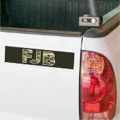 Autocollant De Voiture FJB F#ck Joe Biden (Sur camion)