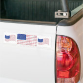 Autocollant De Voiture Flag-Blue-Shadow (Sur camion)