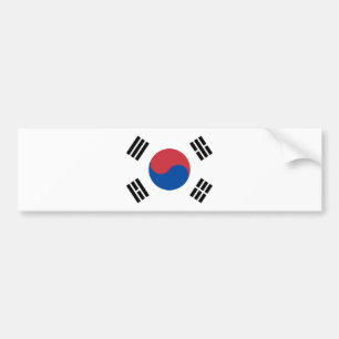Autocollant De Voiture Flag of South Korea (ROK)