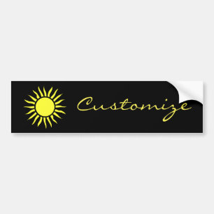 Autocollant De Voiture Flambage Sun Thunder_Cove