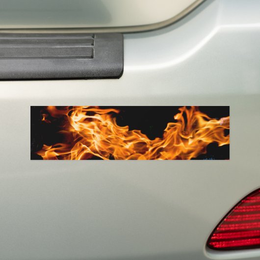 Autocollant De Voiture Flamme orange (En voiture)