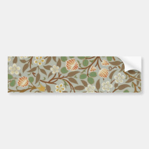 Autocollant De Voiture Fleur botanique de trèfle William Morris
