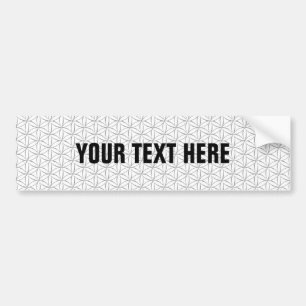 Autocollant De Voiture Fleur de vie / Blume des Lebens - motif d'argent