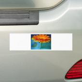 Autocollant De Voiture Fleur orange (En voiture)