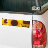 Autocollant De Voiture Fleurs de soleil (Sur camion)