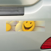 Autocollant De Voiture Fleurs joyeuses sourires (En voiture)