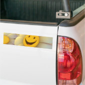 Autocollant De Voiture Fleurs joyeuses sourires (Sur camion)