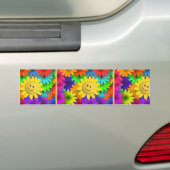 Autocollant De Voiture floral de plur (En voiture)
