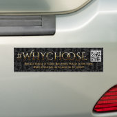 Autocollant De Voiture Floral victorien de #WhyChoose (En voiture)