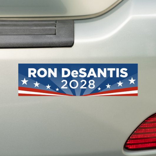 Autocollant De Voiture Florida Governor DeSantis 2028 (En voiture)