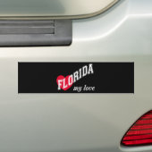 Autocollant De Voiture Floride mon amour (En voiture)