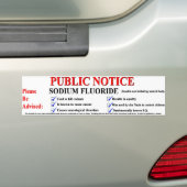 Autocollant De Voiture Fluorure de sodium (En voiture)