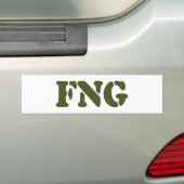 AUTOCOLLANT DE VOITURE FNG (En voiture)