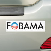 AUTOCOLLANT DE VOITURE FOBAMA (En voiture)