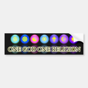 Autocollant De Voiture Foi Bumpersticker de Baha'i