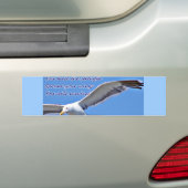 Autocollant De Voiture Foi et force_ (En voiture)