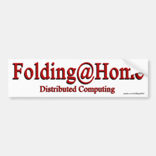 Autocollant De Voiture Folding@Home - adhésif pour pare-chocs