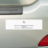 Autocollant De Voiture Folie de singe (En voiture)
