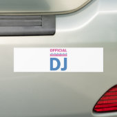 Autocollant De Voiture fonctionnaire DJ (En voiture)