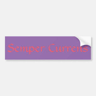 Autocollant De Voiture Fonctionnement de Semper Currens=Always