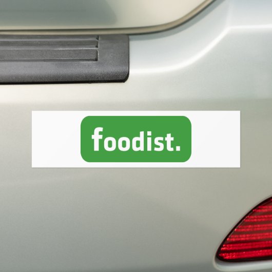 Autocollant De Voiture Foodiste. (En voiture)