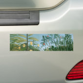 Autocollant De Voiture Forêt tropicale, Henri Rousseau (En voiture)