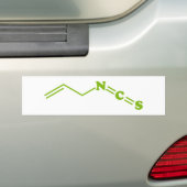 Autocollant De Voiture Formule moléculaire de l'isothiocyanate de Wasabi  (En voiture)