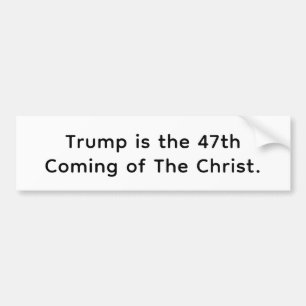 Autocollant De Voiture Fou Trump-Christ Hankamer Artjunkhaus Bande Dessin