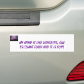 Autocollant De Voiture Foudre (En voiture)