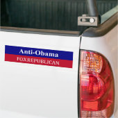 Autocollant De Voiture Foxrepublican Anit-Obama (Sur camion)