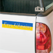 Autocollant De Voiture Free Ukraine (Sur camion)