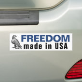 Autocollant De Voiture Freedom USA - Sticker pour pare-chocs (En voiture)