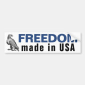 Autocollant De Voiture Freedom USA - Sticker pour pare-chocs (Devant)