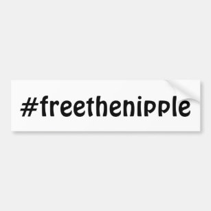 Autocollant De Voiture #freethenipple